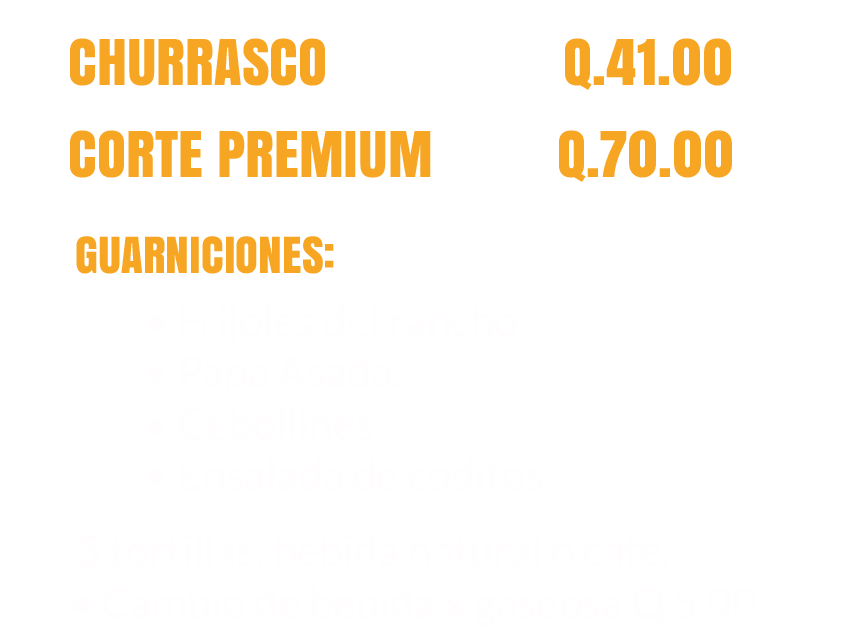 CHURRASCOS